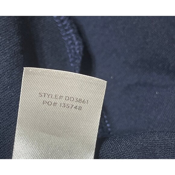 Lulus OTS How Much I Care Dress Midnight Blue Size S Small Stretch Midi - Picture 4 of 6